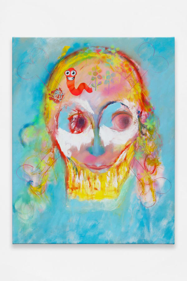 Alessandro Pessoli Reborn skull #1, 2022