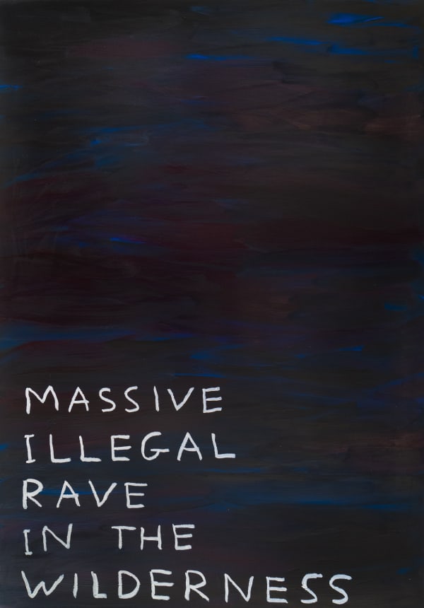 David Shrigley Untitled (Massive Illegal Rave), 2019