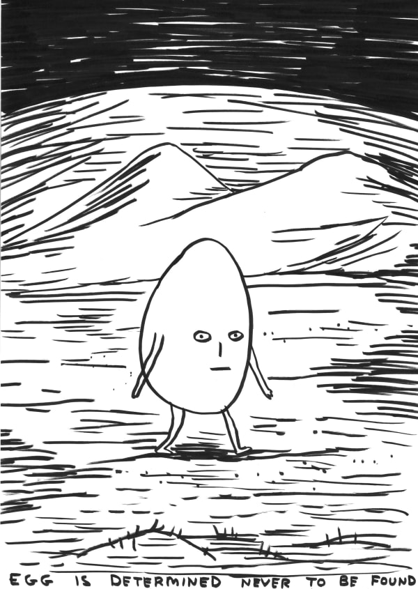 David Shrigley Untitled (Egg), 2019