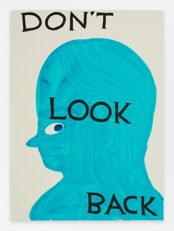 David Shrigley Untitled (Don’t Look Back), 2023