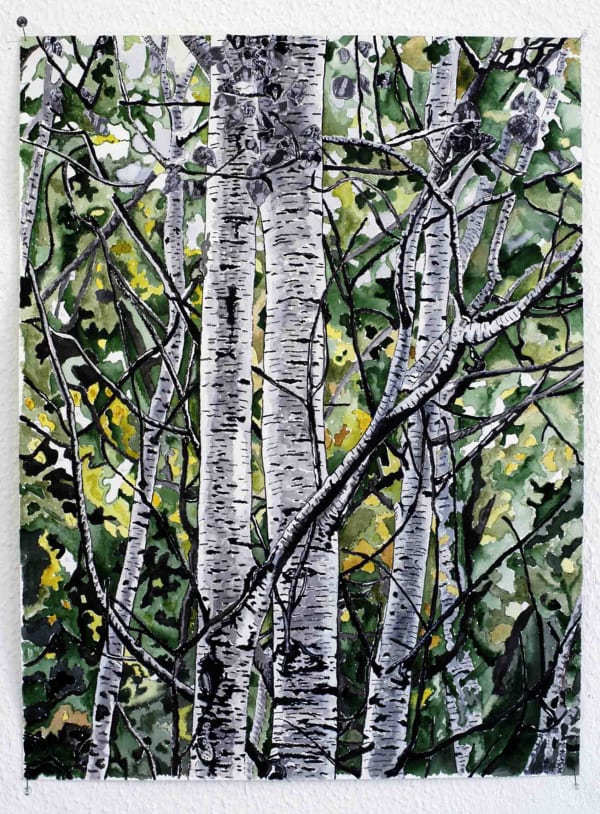 Marcel Odenbach Birken B, 2003