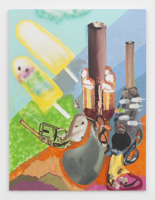 Alessandro Pessoli, Popsicles Revolver Shit, 2016