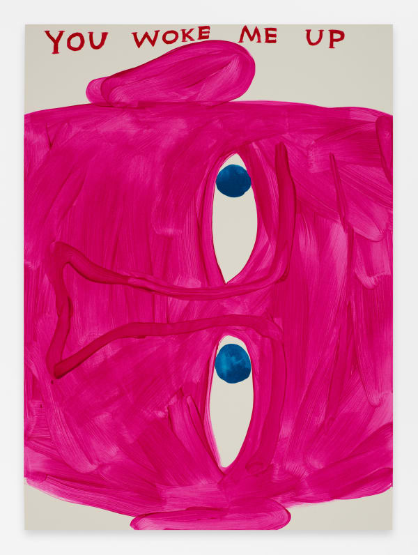 David Shrigley Untitled (You Woke Me Up), 2023