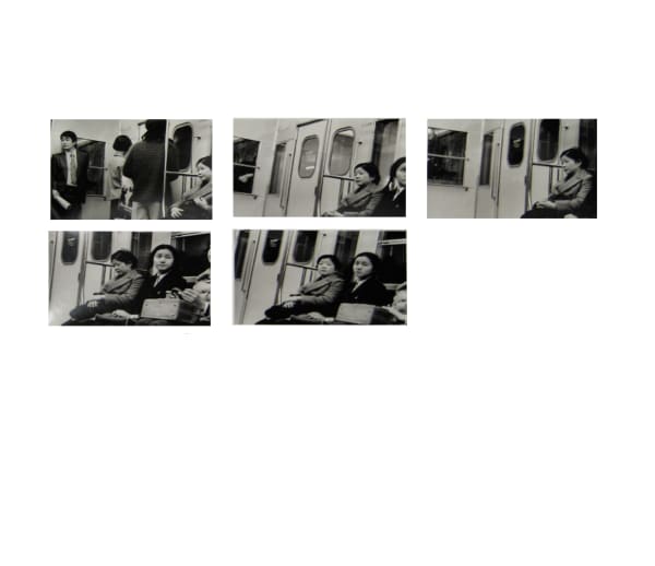 Nobuyoshi Araki Subway, 1963 - 1972