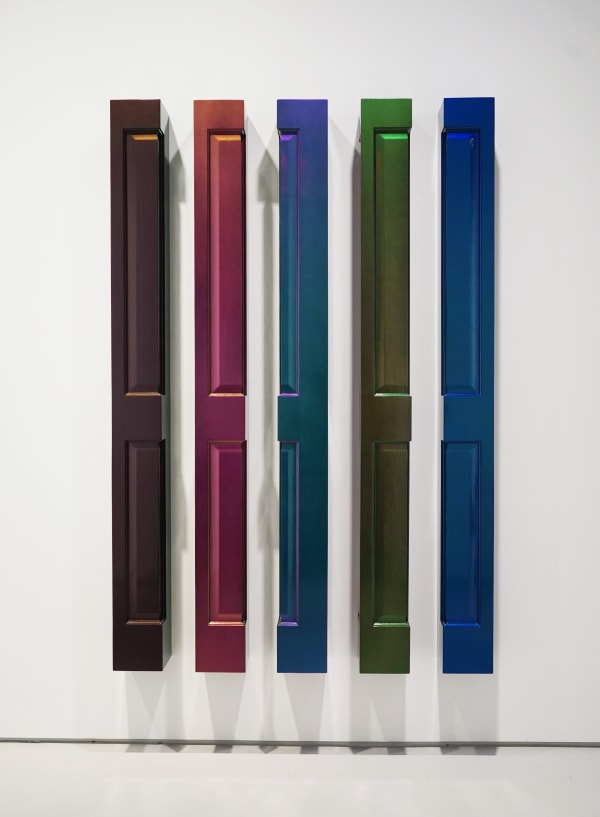 Jim Lambie Skin Shape, 2019