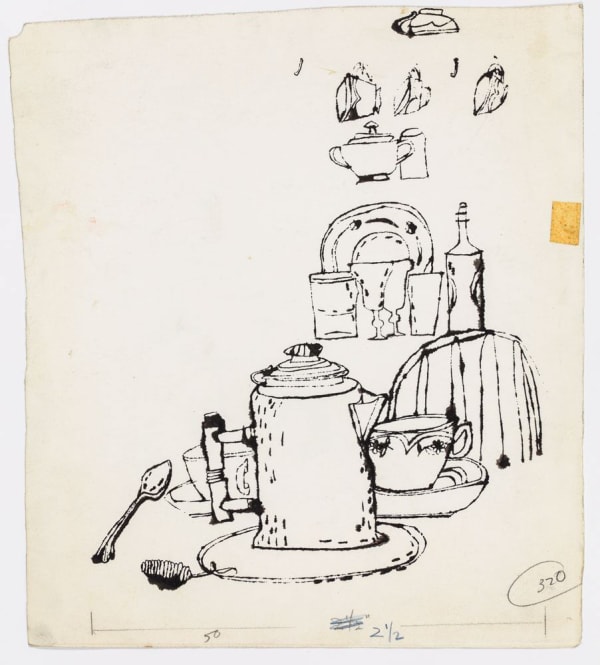 Andy Warhol Still Life, ca. 1952