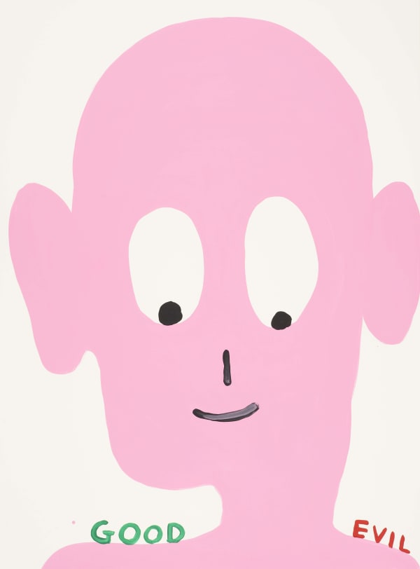 David Shrigley Untitled (Good, Evil), 2020