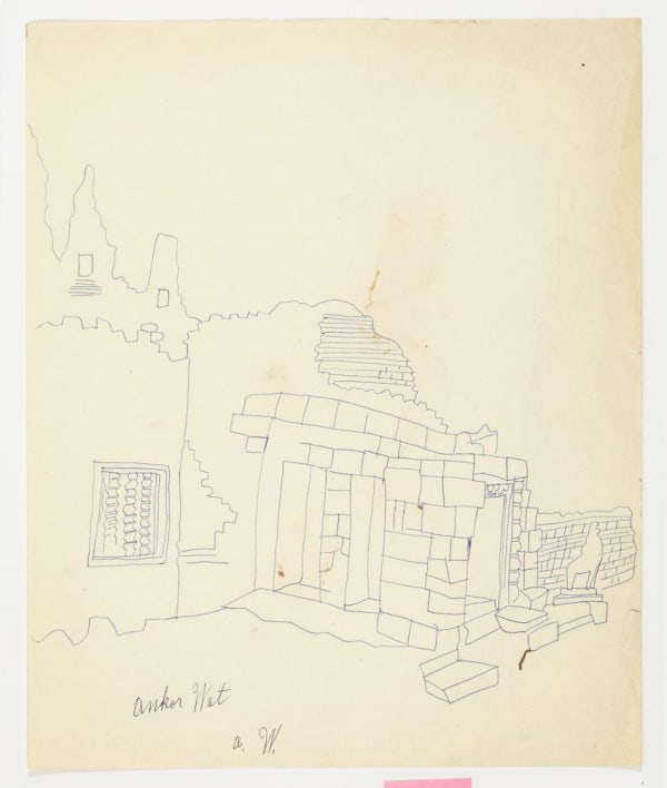 Andy Warhol Angkor Wat, 1956