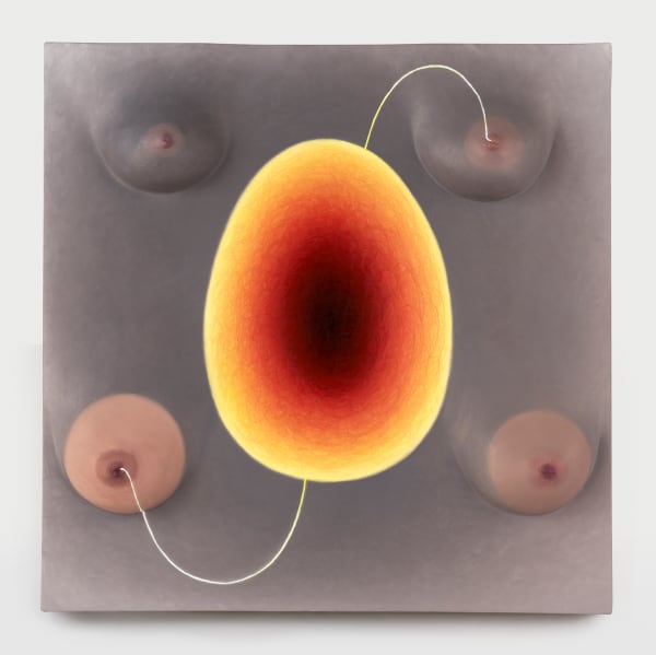Loie Hollowell Loosely Connected (self portrait), 2021
