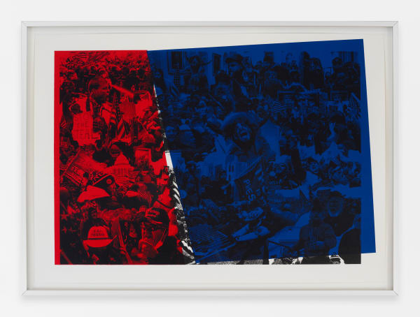 Marcel Odenbach Auseinanderbrechen (break apart), 2022