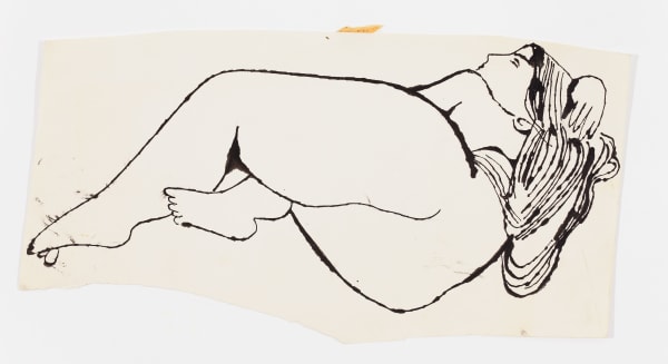 Andy Warhol Female Full Figure, c. 1958