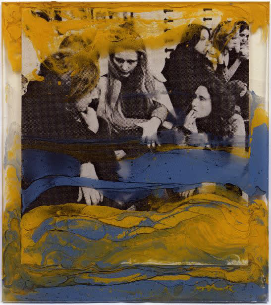 Kai Althoff Untitled (Students talking), 2001