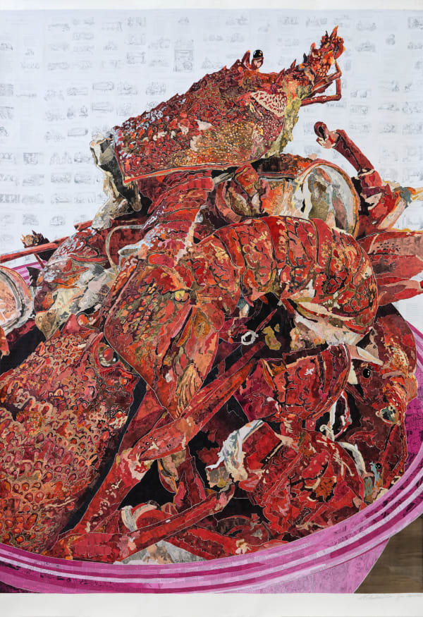 Marcel Odenbach "Ich sehe rot" (I see red), 2025