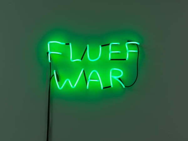 David Shrigley FLUFF WAR, 2019