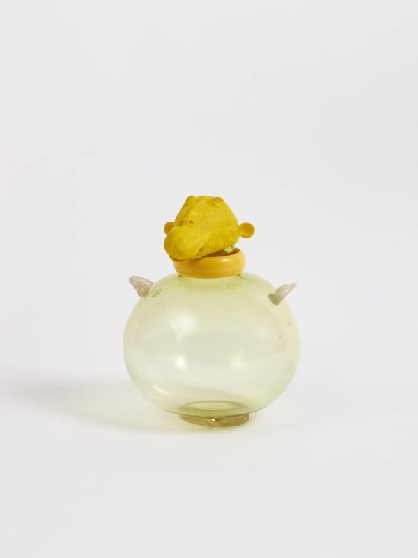 Francis Upritchard Yellow Glass Monkey, 2015