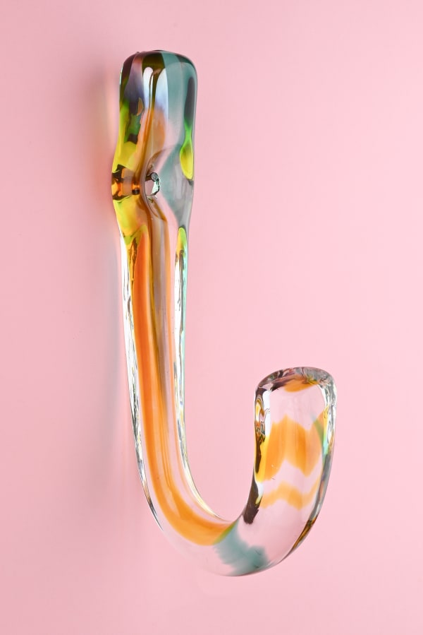 Martino Gamper Hook from Glass, 2023
