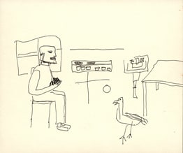 John Lurie Man Considers Eating Pet, 2004