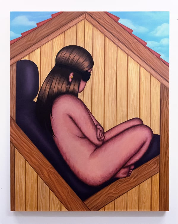 Julie Curtiss, Self-portrait in Autarky, 2019