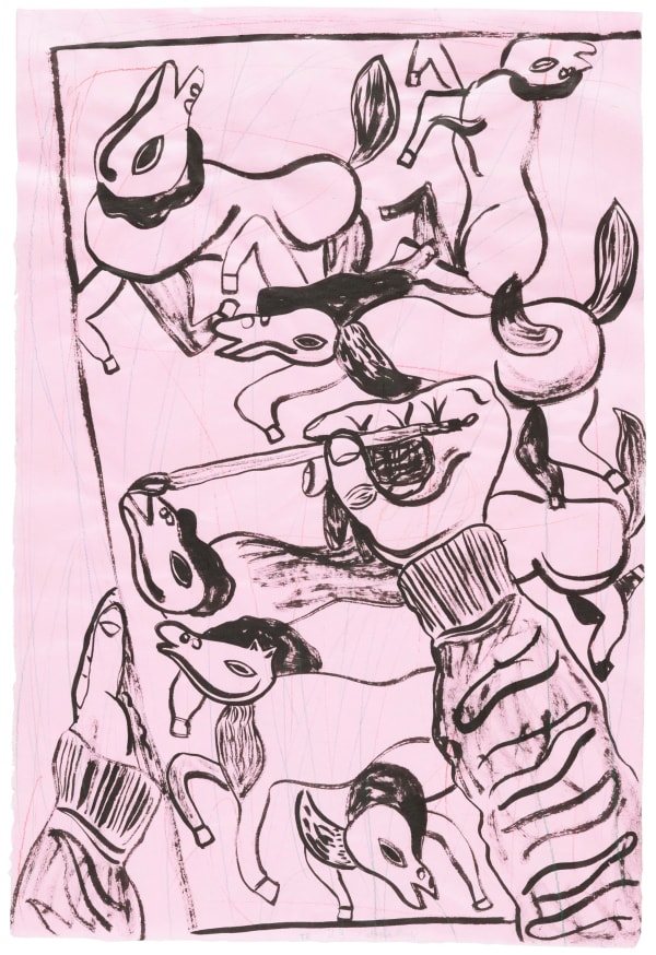 Tal R To Draw Horses, 2023