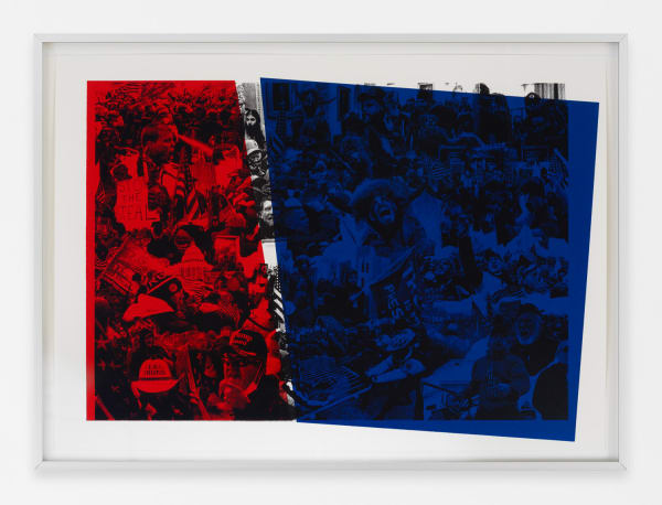 Marcel Odenbach Auseinanderbrechen (break apart), 2022