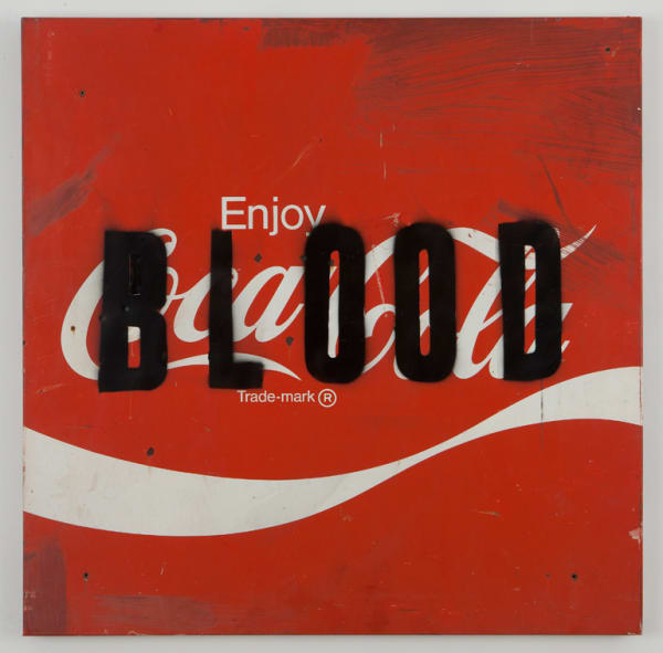 Mark Flood ENJOY BLOOD, 2011