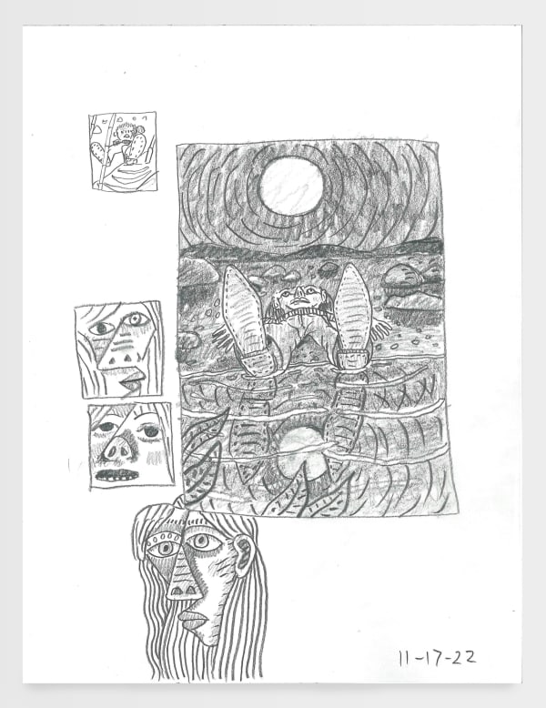 Brian Calvin Untitled (November 17), 2022