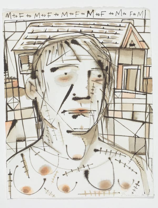 Nicole Eisenman M to F to M to F to M to F to M to F to M to F to M, 2006-2016