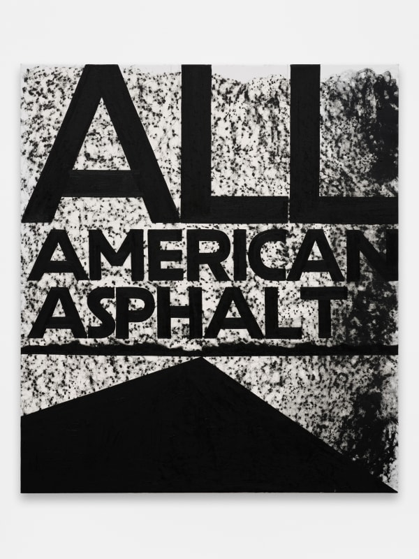 Wilhelm Sasnal Untitled (All American Asphalt), 2024