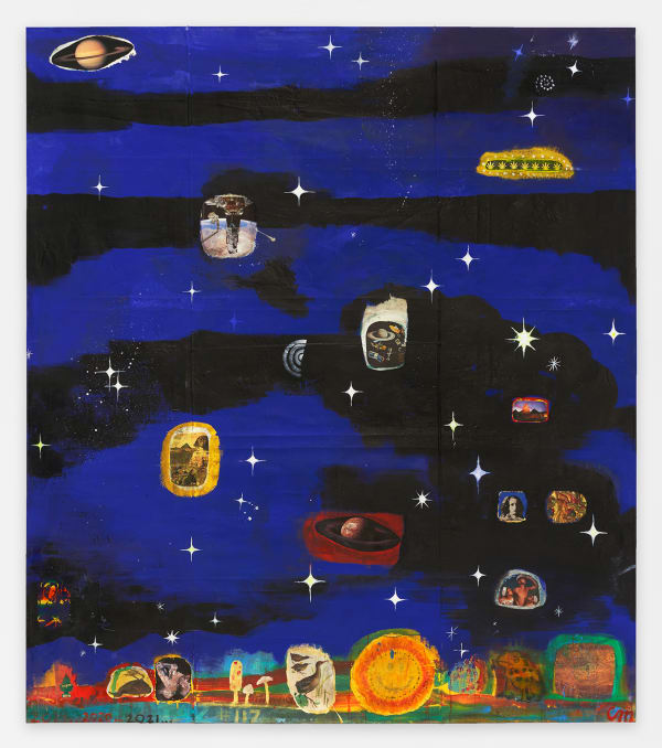 Chris Martin Telescope Sphinx in Outer Space, 2019-2021