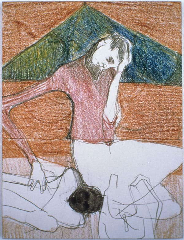 Kai Althoff Untitled (Pieta), 2001