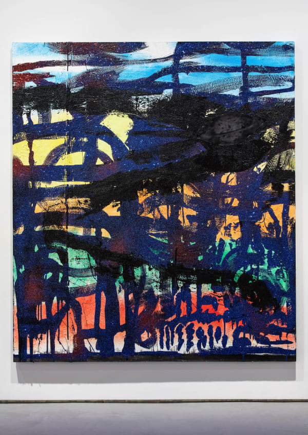 Chris Martin Black Saturn, 2018