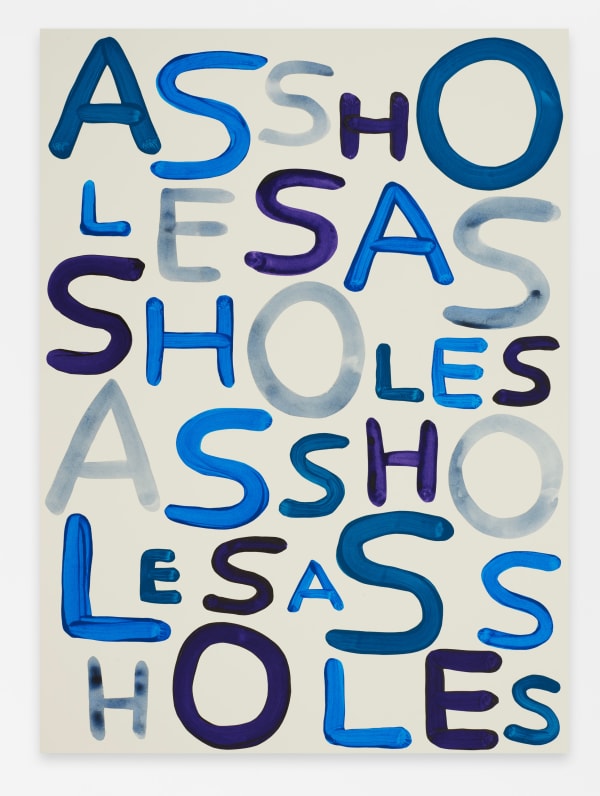 David Shrigley Untitled (Assholes), 2023