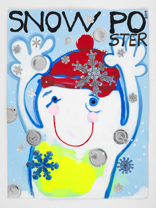 Nicole Eisenman Snow Poster, 2019