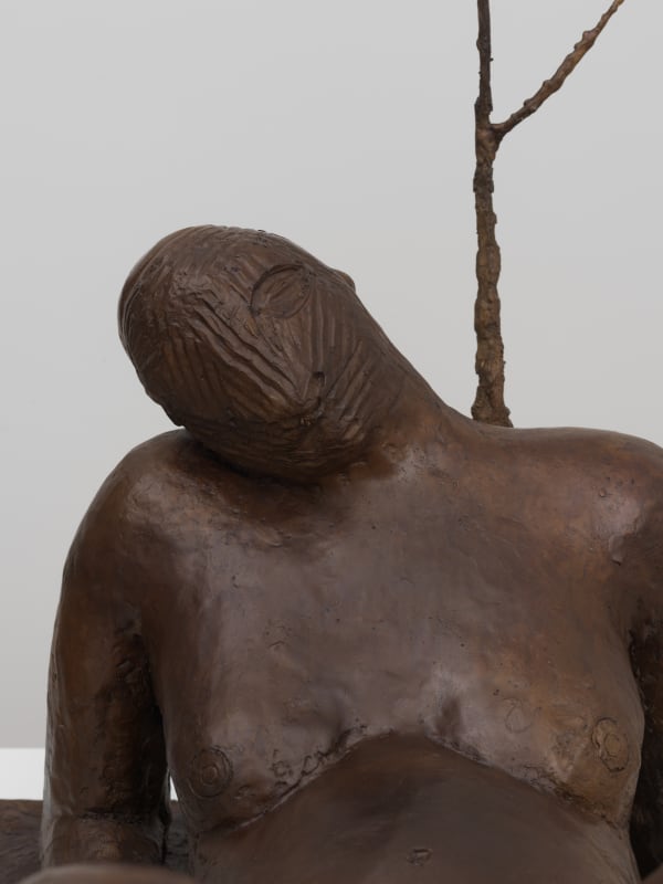 Nicole Eisenman, Maquette: Sketch For a Fountain (Reclining Figure), 2018