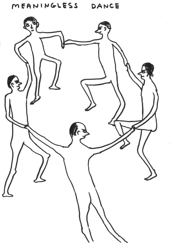 David Shrigley Untitled (Meaningless dance), 2019