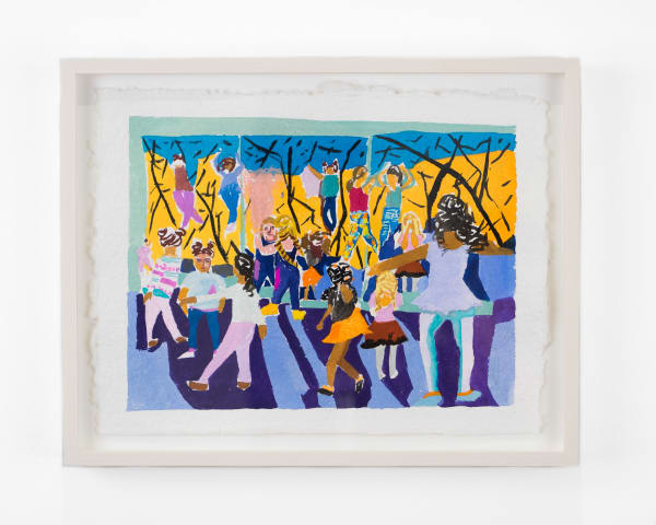 Aliza Nisenbaum Study for Washington Heights Kids Merengue Dance Class #3, 2019