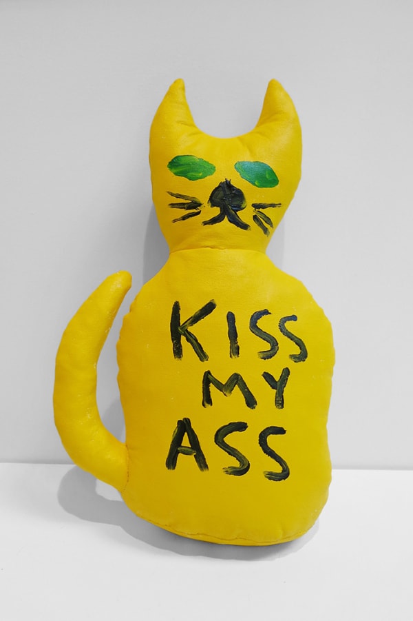 David Shrigley Cat (Kiss My Ass), 2012