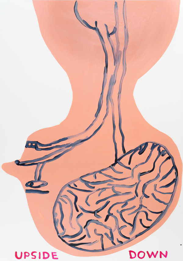 David Shrigley Untitled (Upside Down), 2019