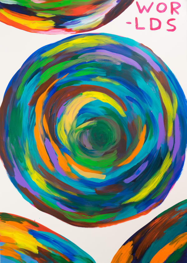 David Shrigley Untitled (Worlds), 2019