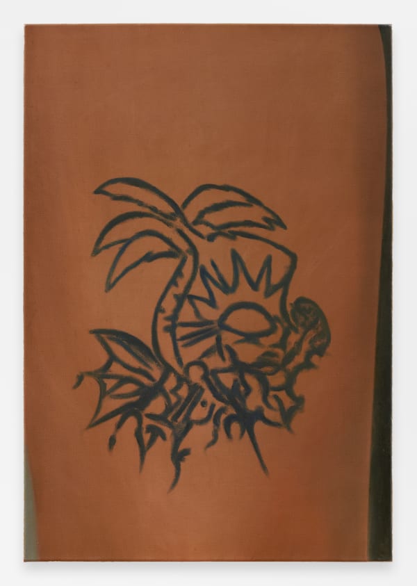 Artwork by Eberhard Havekost titled “Island B12"