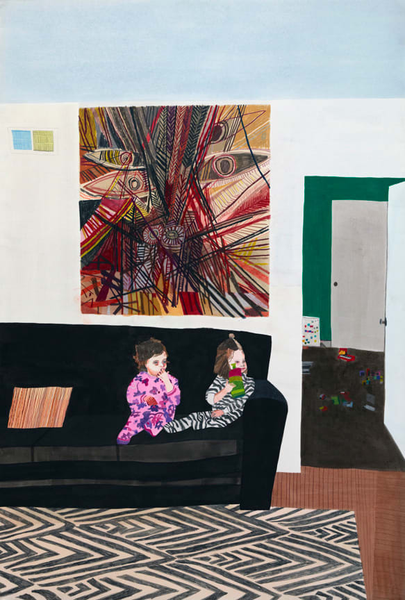 Jonas Wood Grotjahn Twins, 2011