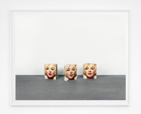 Anne Collier Studio Floor #3 (Marilyn, Norman Mailer), 2009