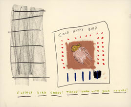 John Lurie Cold happy bird, 2004