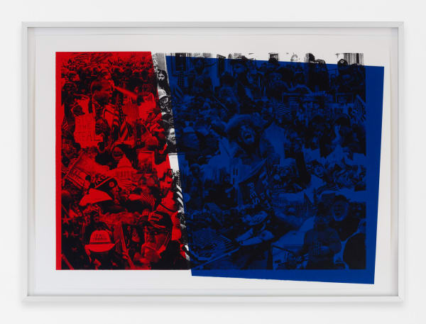 Marcel Odenbach Auseinanderbrechen (break apart), 2022