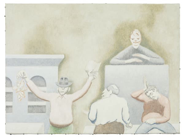 David Byrd Man Receiving Bids, 2002