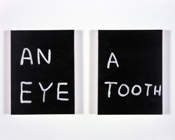 David Shrigley An Eye, A Tooth, 2008