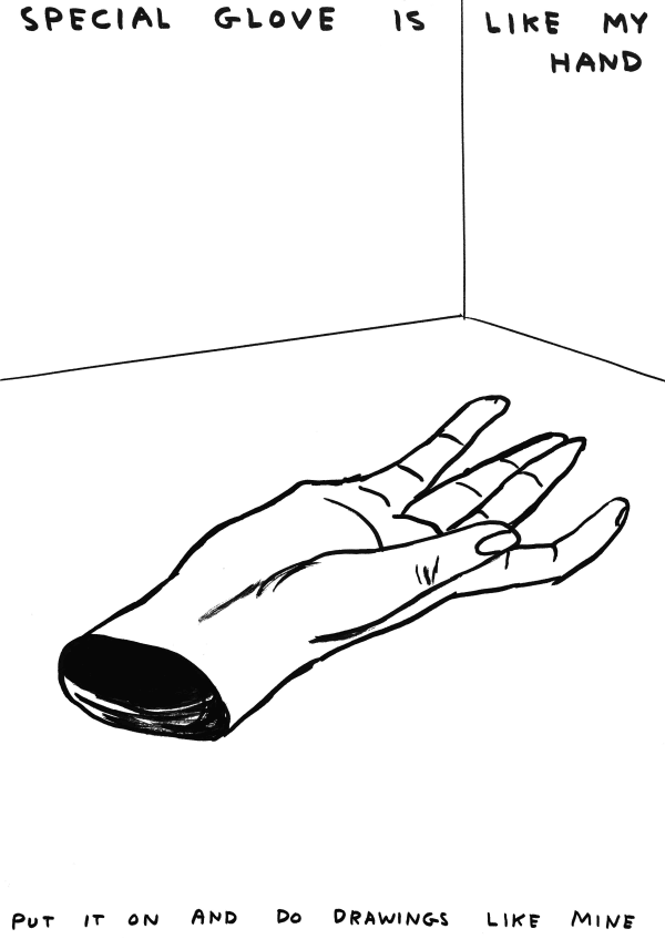 David Shrigley Untitled (Special Glove), 2020