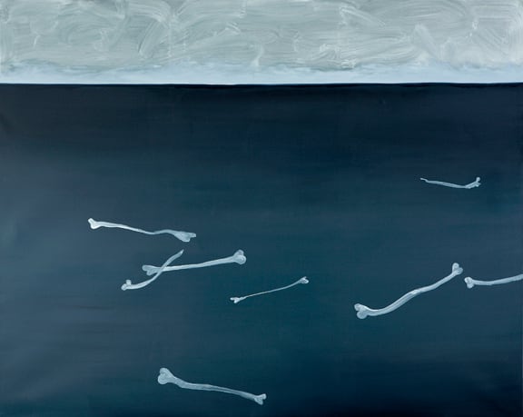 Wilhelm Sasnal Skeleton of Water, 2008