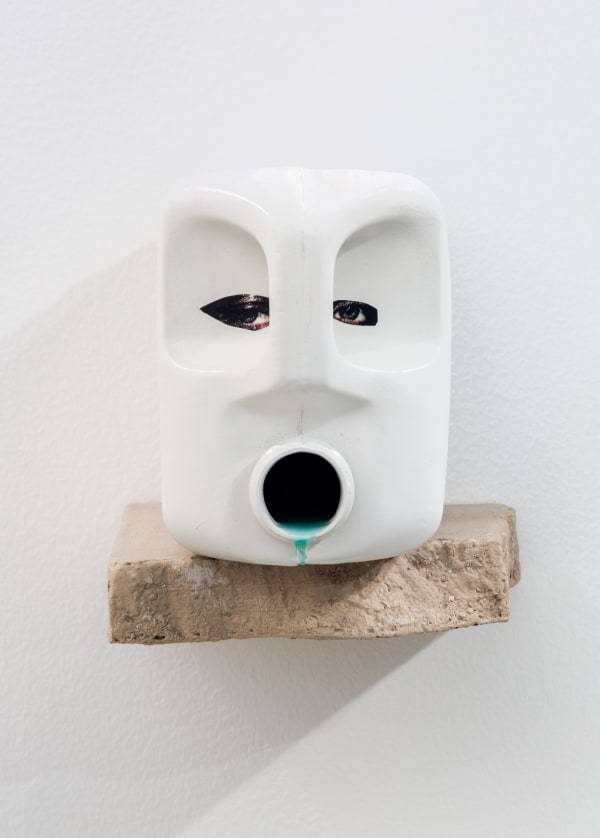 Richard Hughes, White Bottle Mask, 2017