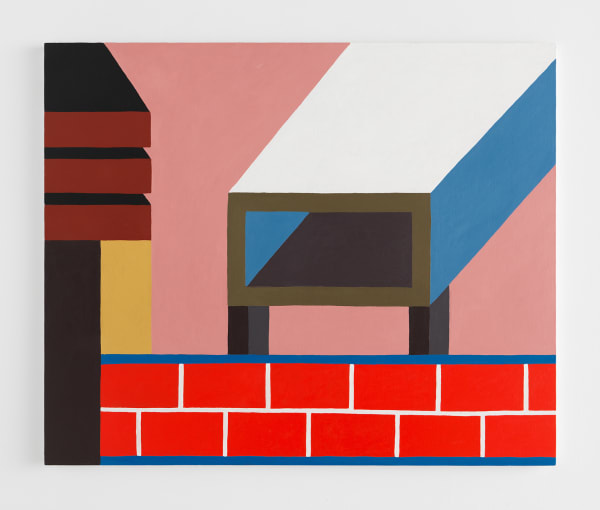 Nathalie Du Pasquier A tunnel and bricks, 2021